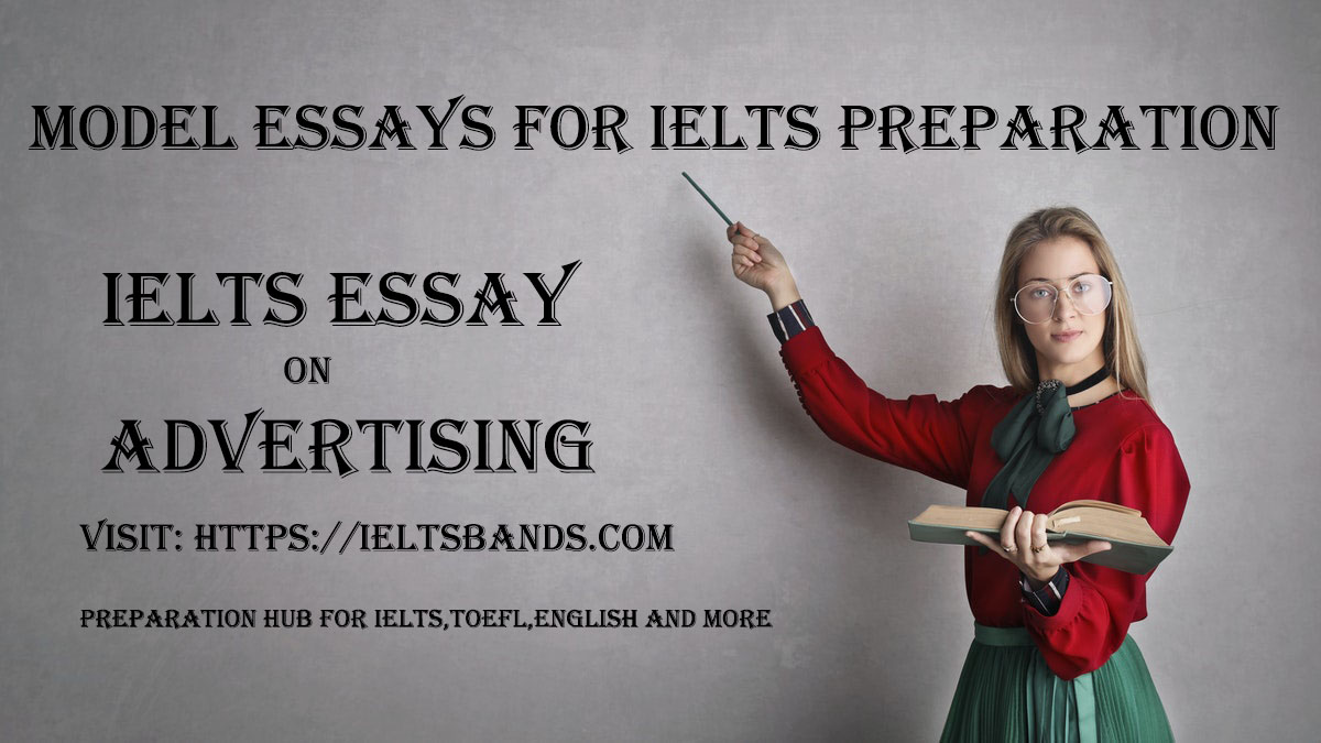 ielts essay writing about advertising